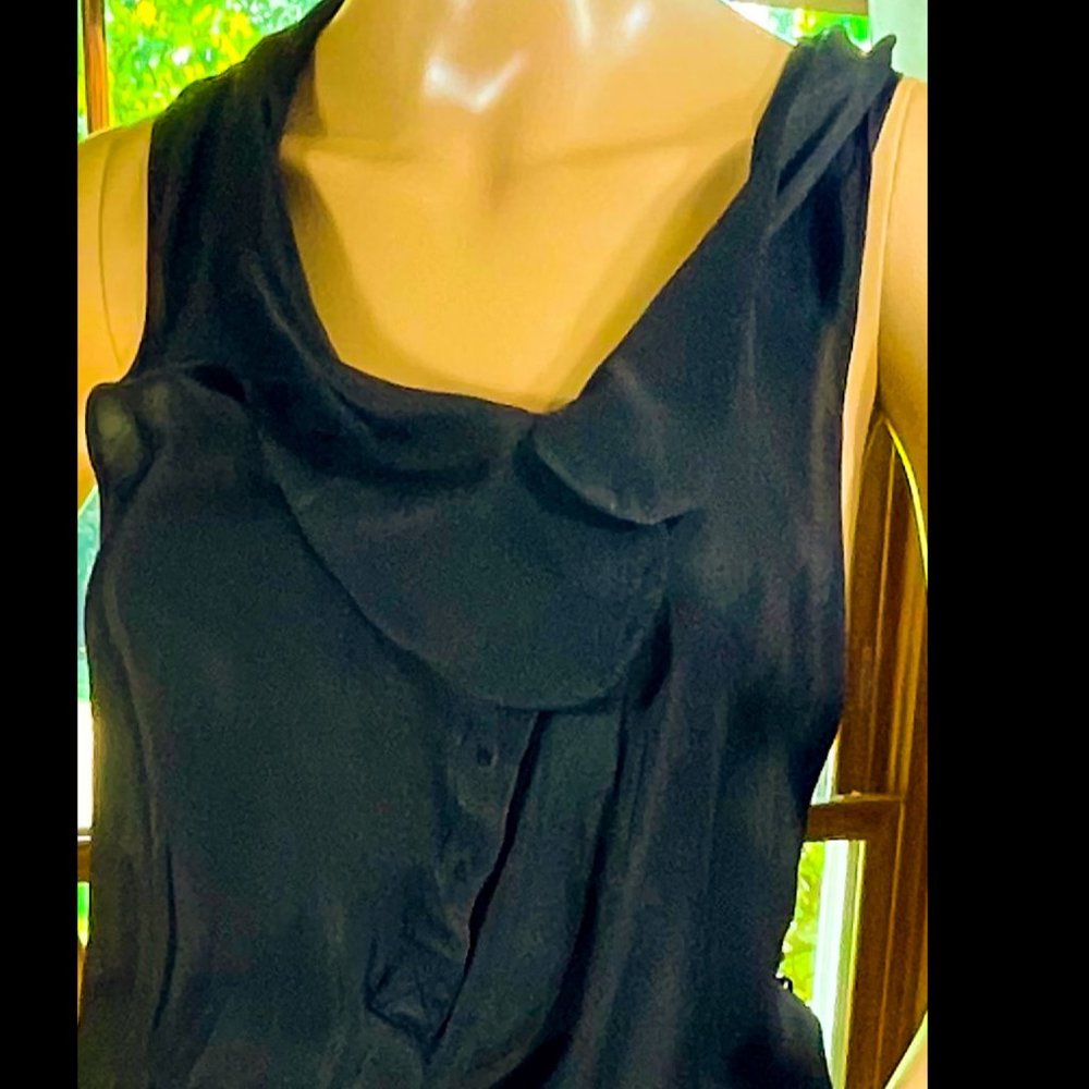 ⭐️HP⭐️ALEXANDER WANG▪️Asymmetric T-Back Draped Dress - Picture 3 of 7